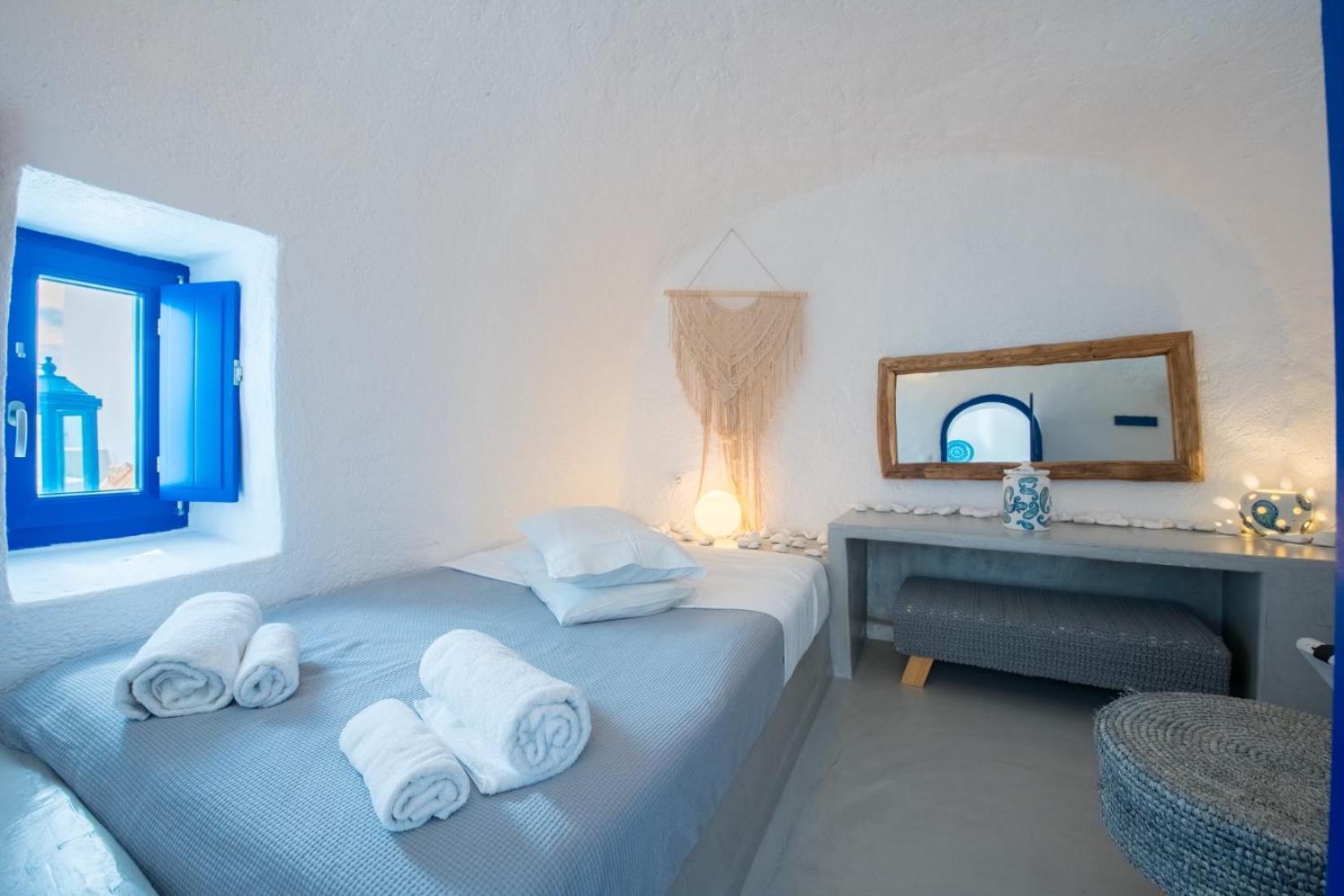 Willa Blu Bianco Cave House By Sv Oia Zewnętrze zdjęcie